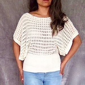 Forever 21 crochet blouse.